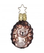 NEW - Inge Glas Glass Ornament - Mini Hedgehog